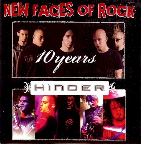 Cover-Artwork für die EP New Faces of Rock von 10 Years