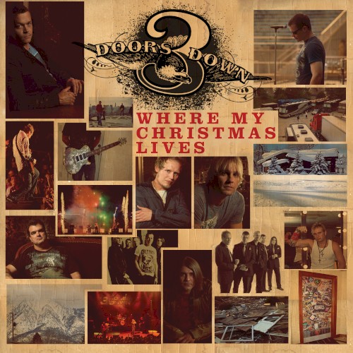 3 Doors Down 的 Where My Christmas Lives EP 封面