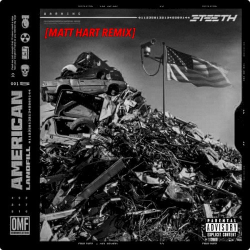 Portada del sencillo American Landfill (Matt Hart remix) de 3Teeth