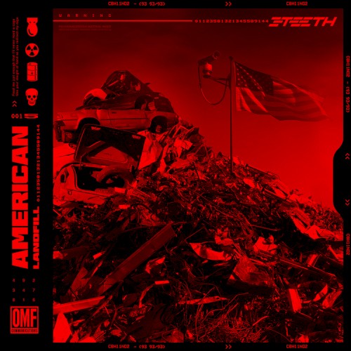 AMERICAN LANDFILL by 3Teeth single cover art
