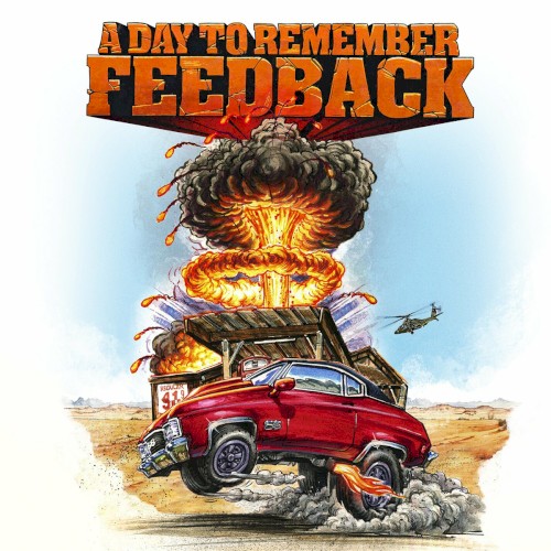 Cover-Artwork für die Single Feedback von A Day To Remember