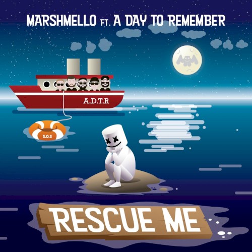 Rescue Me by A Day To Remember single cover art
