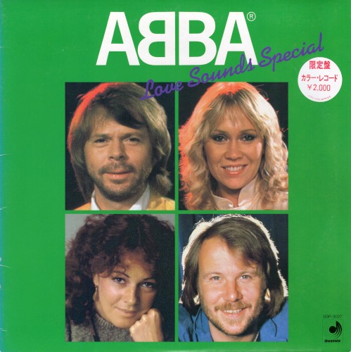 Portada del álbum Love Sounds Special de ABBA