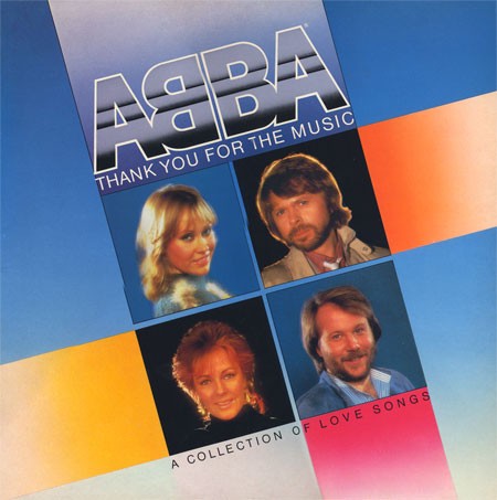 Pochette de Thank You for the Music par ABBA (album)