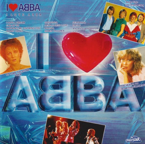 ABBA 的 I Love ABBA 专辑封面