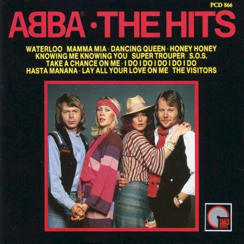 Cover-Artwork für das Album The Hits von ABBA