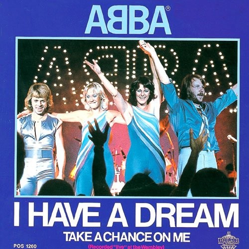 I Have a Dream by ABBA single cover art