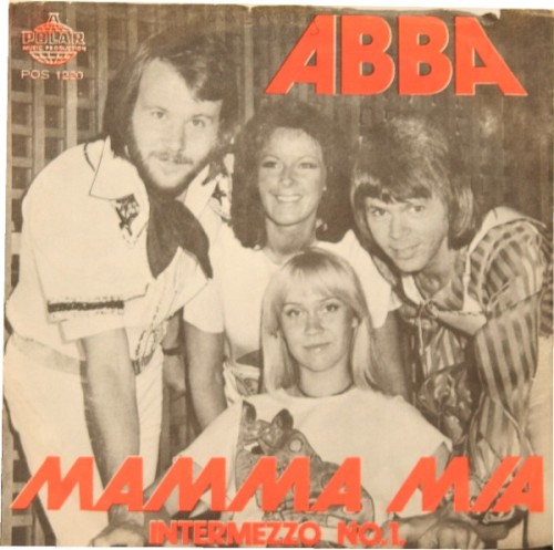 Mamma Mia by ABBA single cover art