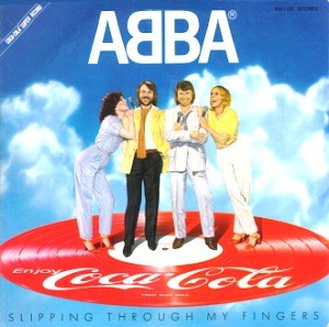 Slipping Through My Fingers by ABBA single cover art