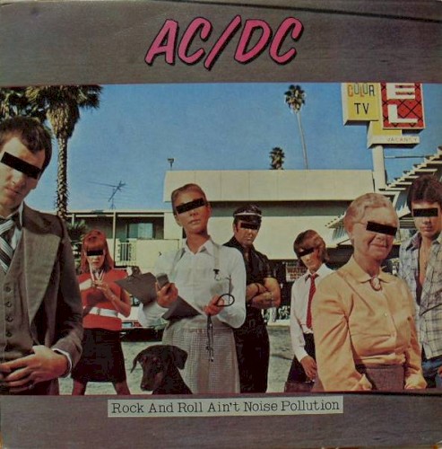Cover-Artwork für das Album Rock and Roll Ain’t Noise Pollution von AC/DC