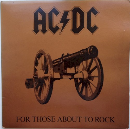 Cover-Artwork für das Album For Those About to Rock von AC/DC