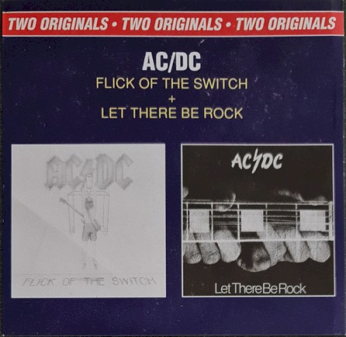Cover-Artwork für das Album Flick of the Switch / Let There Be Rock von AC/DC