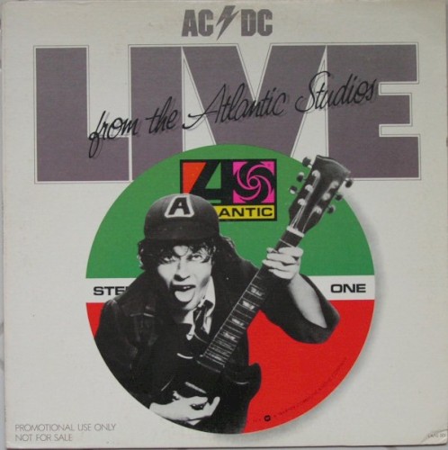 Pochette de Live From the Atlantic Studios par AC/DC (album)