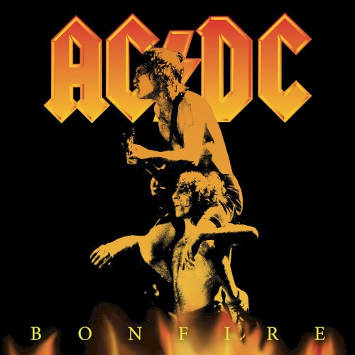 Portada del álbum Bonfire de AC/DC