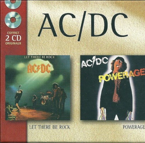 Cover-Artwork für das Album Let There Be Rock / Powerage von AC/DC