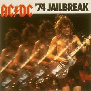 Cover-Artwork für die EP ’74 Jailbreak von AC/DC