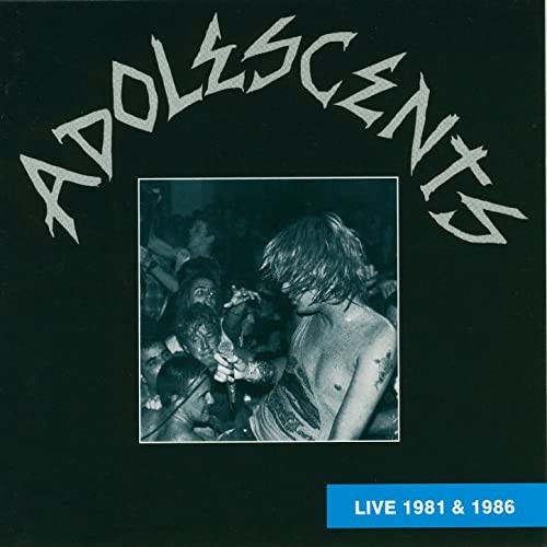 Adolescents 的 Live 1981 and 1986 專輯 封面