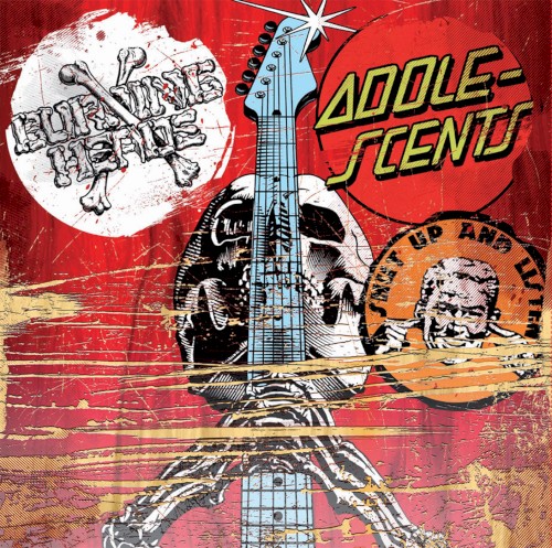 Adolescents 的 Burning Heads / Adolescents EP 封面