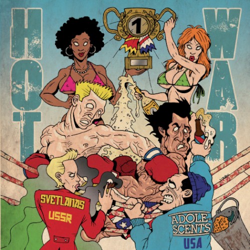 Cover-Artwork für die EP Hot War von Adolescents