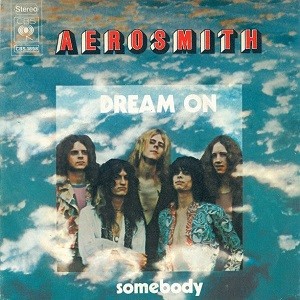 Portada del sencillo Dream On de Aerosmith