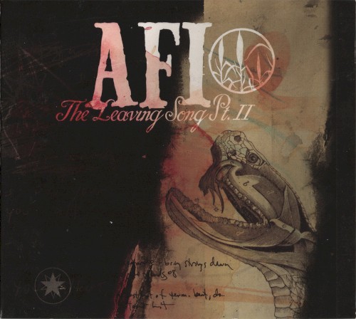 Pochette de The Leaving Song, Part II par AFI (single)