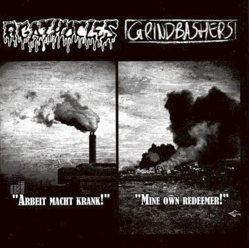 Portada del álbum Arbeit macht krank! / Mine Own Redeemer! de Agathocles