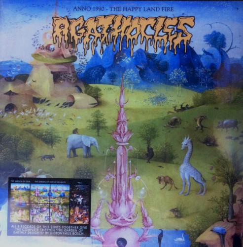 Agathocles 的 Anno 1990 - The Happy Land Fire 专辑封面