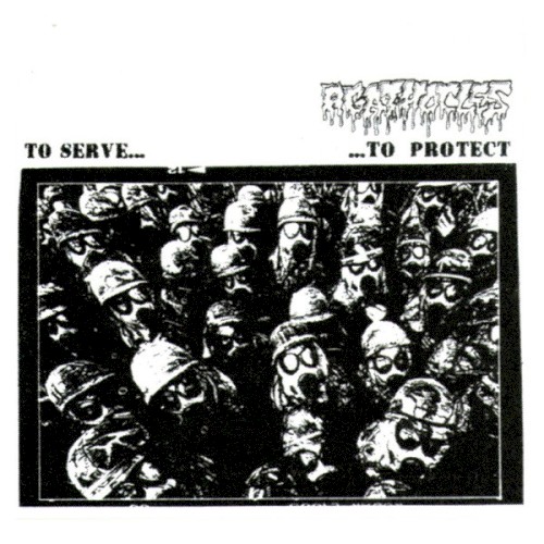 Portada del álbum To Serve... To Protect de Agathocles