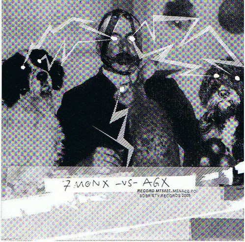 7MONX -vs- AGX by Agathocles EP cover art
