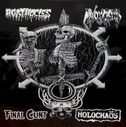 Cover-Artwork für die EP Agathocles / Mixomatosis / Final Cunt / Holochaös von Agathocles