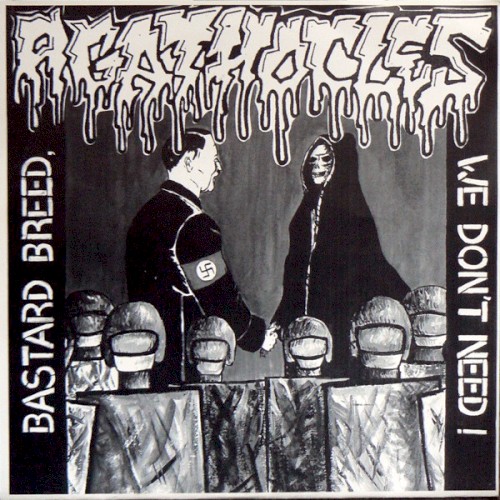 Agathocles 的 Bastard Breed, We Don't Need! / The Mirror of Our Society EP封面