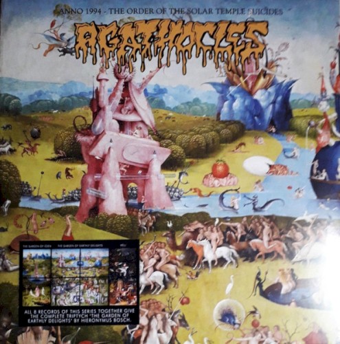 Eighteen Track 8-Track Attack by Agathocles EP cover art