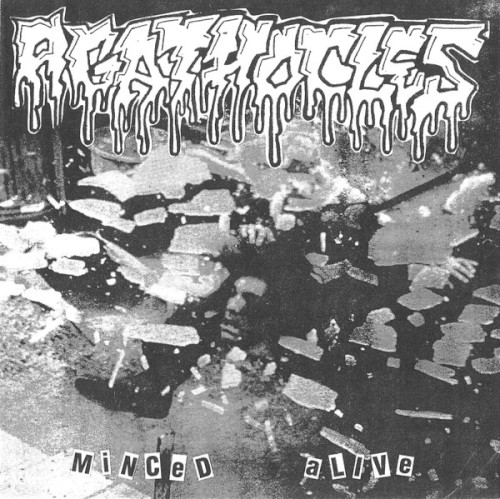 Cover-Artwork für die EP Minced Alive von Agathocles