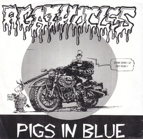 Agathocles 的 Pigs in Blue / The Grave of Noise EP封面