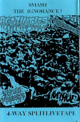 Cover-Artwork für die EP Smash the Ignorance! von Agathocles