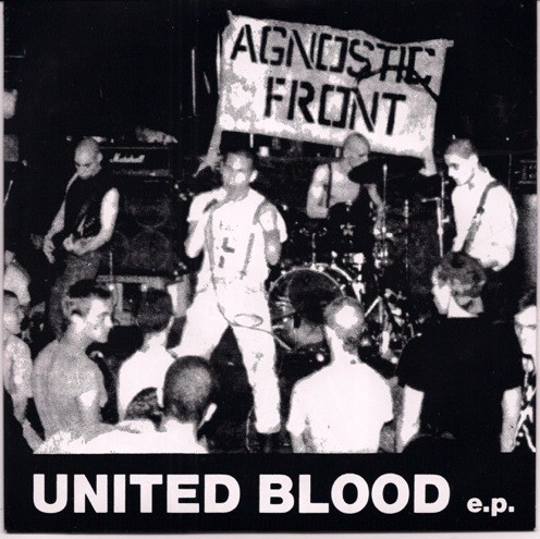 Agnostic Front 的 United Blood EP EP 封面