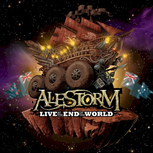 Alestorm 的 Live at the End of the World 專輯 封面