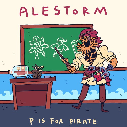 Portada del sencillo P Is for Pirate de Alestorm