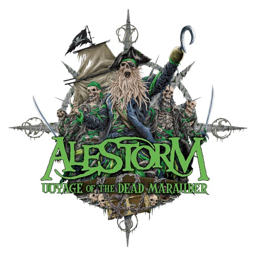 Pochette de Voyage of the Dead Marauder par Alestorm (single)