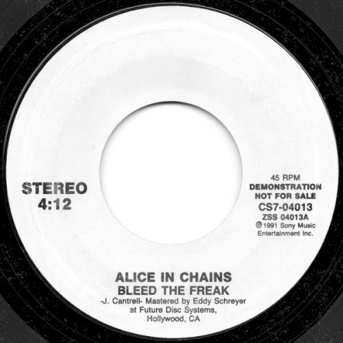 Pochette de Bleed the Freak / Put You Down par Alice In Chains (single)
