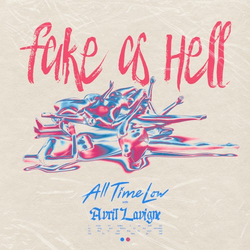 Fake as Hell by All Time Low single cover art
