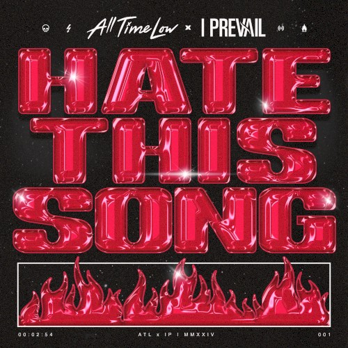 Cover-Artwork für die Single Hate This Song von All Time Low
