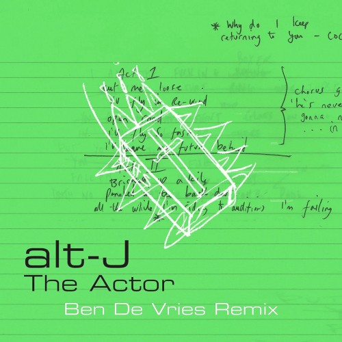 The Actor (Ben De Vries Remix) by alt-J single cover art