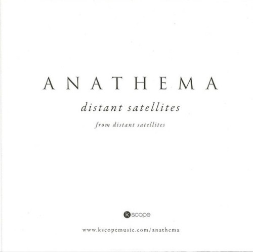 Distant Satellites by Anathema single cover art