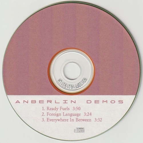 Cover-Artwork für die EP Demos von Anberlin