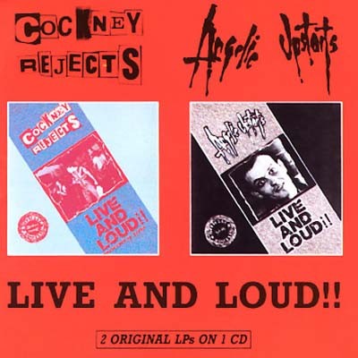 Live and Loud!! by Angelic Upstarts album cover art