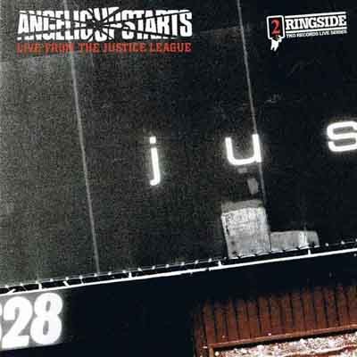 Live From the Justice League by Angelic Upstarts album cover art