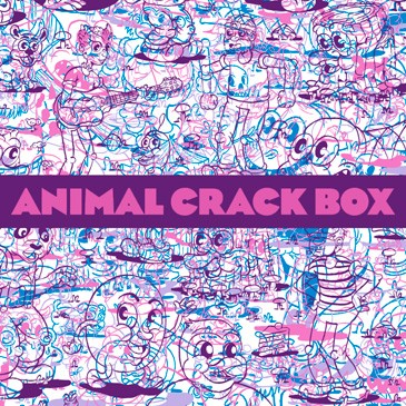 Animal Crack Box by Animal Collective album cover art