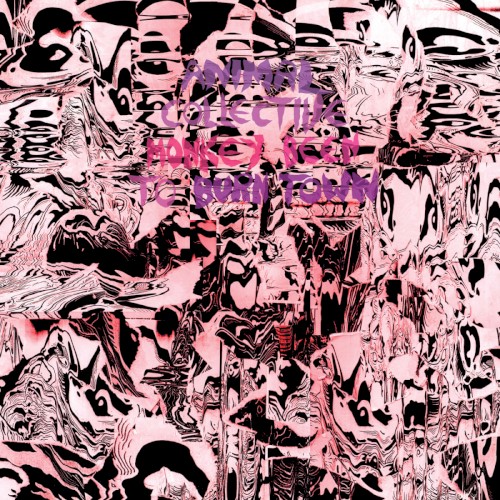 Monkey Been to Burn Town by Animal Collective EP cover art
