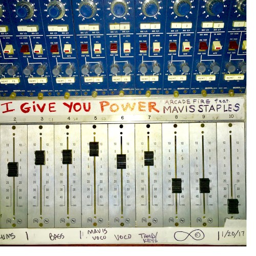 I Give You Power by Arcade Fire single cover art